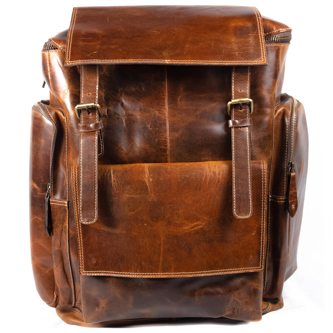 Mochila cuero Christobal m